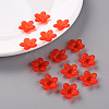 Frosted Acrylic Bead Caps MACR-S371-08A-712-6