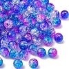 50G Transparent Crackle Acrylic Beads CACR-YW0001-01D-2