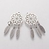 Non-Tarnish 304 Stainless Steel Pendants X-STAS-Q201-T473-2