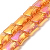 Electroplate Glass Beads Strands EGLA-H103-FR08-1