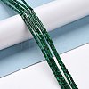 Synthetic Malachite Beads Strands G-M389-17-2