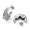 Non-Tarnish 304 Stainless Steel Stud Earrings Findings LS-STAS-G317-06P-2