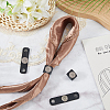 6Pcs PU Leather with Alloy Scarf Clips FIND-CL0001-84B-4