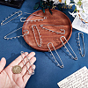 30Pcs Iron Brooch Findings  FIND-SC0020-46P-3