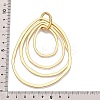 Rack Plating Eco-Friendly Alloy Big Pendants FIND-N005-35G-3