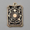 Alloy Enamel Pendants ENAM-WH0064-24I-1