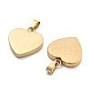 Ion Plating(IP) Fashionable 304 Stainless Steel Stamping Blank Tag Pendants X-STAS-J002B-01G-3