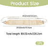 1Pc Imitation Leather Lace Flower Wrap Around Waist Belts for Women AJEW-CL0002-88A-2