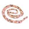 Natural Pink Opal Beads Strands G-C201-B03-3mm-3