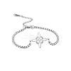 Witch Knot 304 Stainless Steel Link Bracelets FS-WG5CE25-01-1