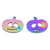 Ion Plating(IP) 201 Stainless Steel Pendants STAS-N098-091M-1