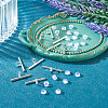 Brass Tube Bails DIY-TA0014-37C-S-6