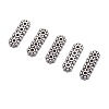 4-Hole Tibetan Style Alloy Spacer Bars A1110Y-NF-2