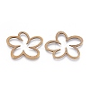 Tibetan Style Alloy Linking Rings X-MLF9061Y-NF-1