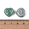 Baking Paint Transparent Glass Beads DGLA-N018-26C-2
