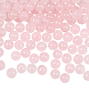 100Pcs Natural Rose Quartz Round Beads Strands G-SP0001-19C-3