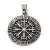 304 Stainless Steel Pendants STAS-U021-01AS-1