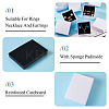 Rhombus Textured Cardboard Gift Storage Boxes LS-CON-TAC0010-03A-01-6