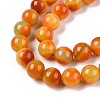 Dyed Natural White Jade Beads Strands G-T138-10mm-210-25-3