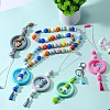 9Pcs Ring Food Grade Eco-Friendly Silicone Focal Beads JX895C-4