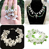 600Pcs 10 Styles Acrylic Bead Caps OACR-SC0002-37-6