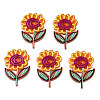 Transparent Acrylic Pendants KY-T022-30-3