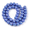 Electroplate Opaque Glass Beads Strands LS-GLAA-T032-P4mm-AB11-2