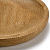 Wood Jewelry Plate Storage Tray WOOD-K010-02-3