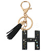 1Pc Resin Letter Keychains KEYC-TADJ0001-09H-1