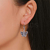 Tibetan Style Hollow Alloy Pendants TIBE-CJ0001-09-8