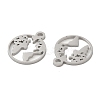 Non-Tarnish 304 Stainless Steel Charms STAS-J042-06P-2