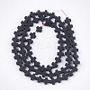 Spray Painted Non-magnetic Synthetic Hematite Beads Strands G-T116-18A-17-2