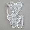 Demon Straw Topper Silicone Molds Decoration X-DIY-J003-10-3