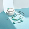 Natural Amazonite & Shell Pearl Beads Healing Power Jewelry Set for Girl Women X1-SJEW-TA00002-2
