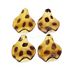Transparent Acrylic Pendants TACR-N006-31-1