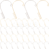 40Pcs 2 Colors 316 Stainless Steel Ear Cuff Findings STAS-SC0008-42-1