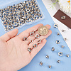 160pcs 4 styles Brass Grommet Eyelet Findings for Shoes FIND-PH0020-27-3
