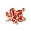 Thanksgiving Day Theme Alloy Enamel Pendants ENAM-M002-03G-17-2