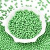 Opaque Baking Paint Glass Beads DGLA-T004-03Q-1
