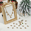 40Pcs Brass Bell Charms KK-UN0005-55-2