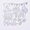 Carbon Steel Cutting Dies Stencils LS-DIY-E017-21-1