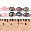Natural African Turquoise(Jasper) & Rose Quartz & Red Aventurine & Indian Agate & Synthetic Goldstone Beads Strands G-Z135-A08-6