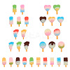 60Pcs 6 Style Resin Decoden Cabochons RESI-TA0001-36-2