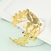 304 Stainless Steel Cuff Bangles for Women BJEW-Z097-08G-3