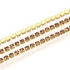 Iron Rhinestone Cup Chains CH-T006-02A-03-1