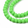 Handmade Polymer Clay Beads Strands CLAY-N008-053-07-3