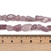 Natural Madagascar Rose Quartz Beads Strands G-Q060-D11-5