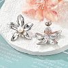 304 Stainless Steel Stud Earrings EJEW-S246-05P-3