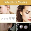 DIY 304 Stainless Steel Stud Earring Making Kits DIY-YW0010-50-6