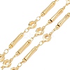 Brass Flower Link Chains CHC-B025-02G-1
